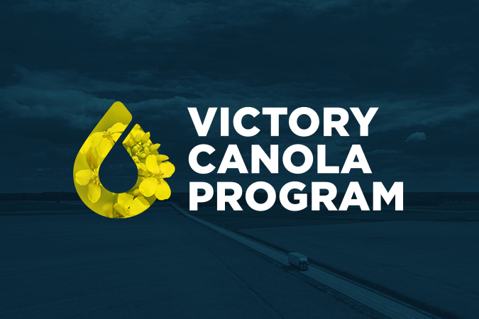 Victory Canola 2up card