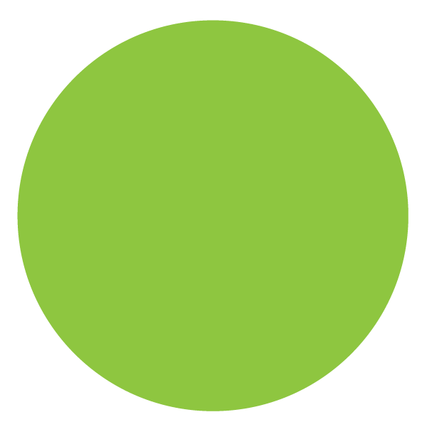 A green-yellow circle icon
